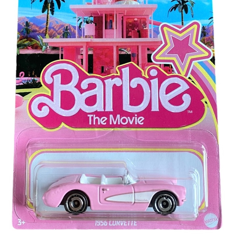 Hot Wheels Corvette Barbie The Movie